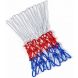 Pegasi basketbalnet wit/rood/blauw 70gr.