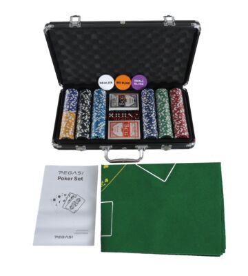 Pegasi pokerset 300 chips koffer Ultimate Value