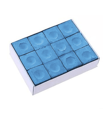 Biljart krijt blauw