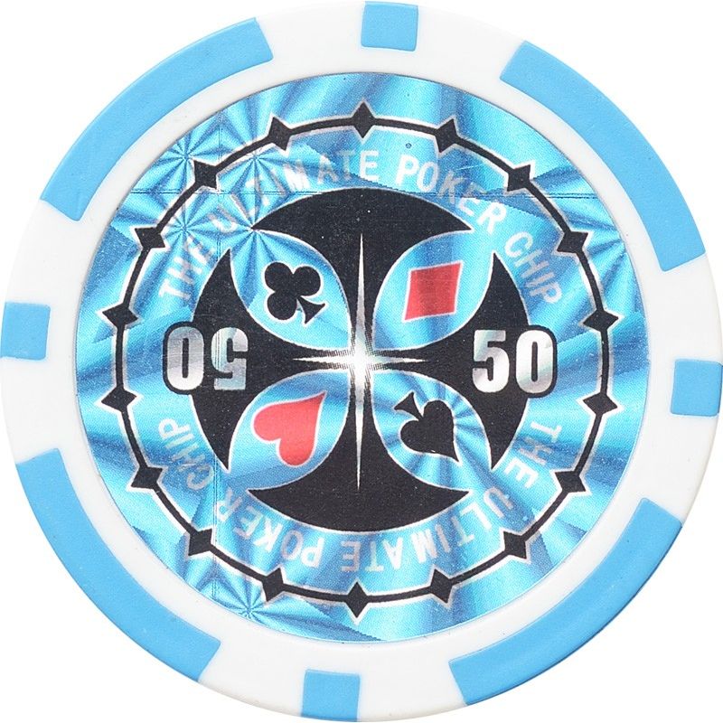 Ultimate pokerchip 11.5g - Value 50 - 25st.